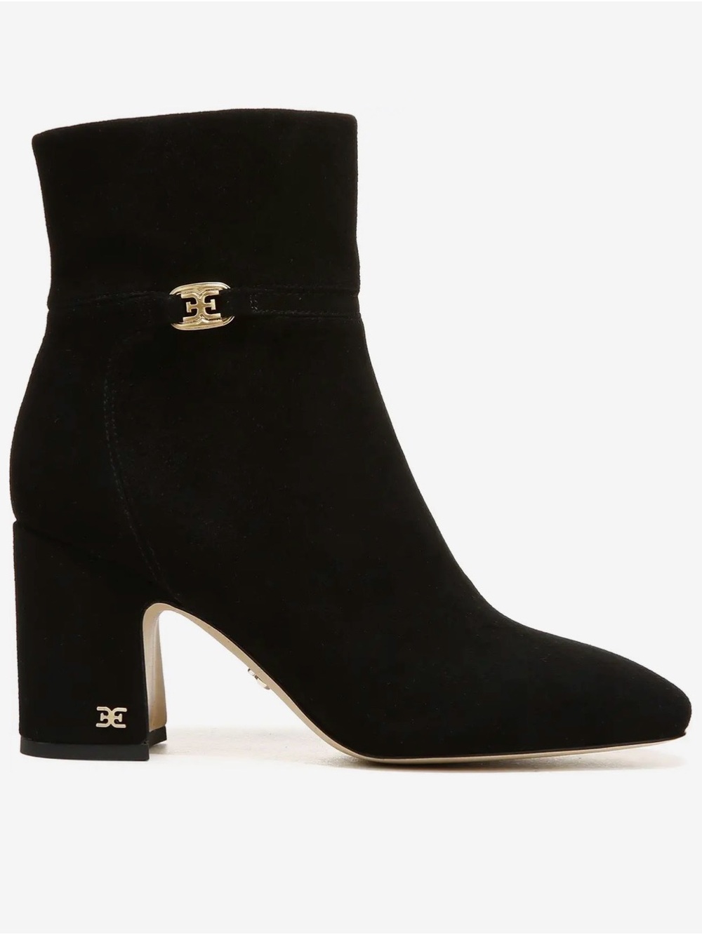Sam Edelman Black Suede Florah Boots